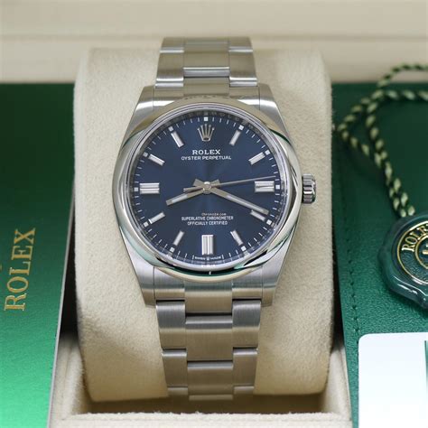 rolex blue service stickers|Rolex Oyster Perpetual 36 watch: Oystersteel .